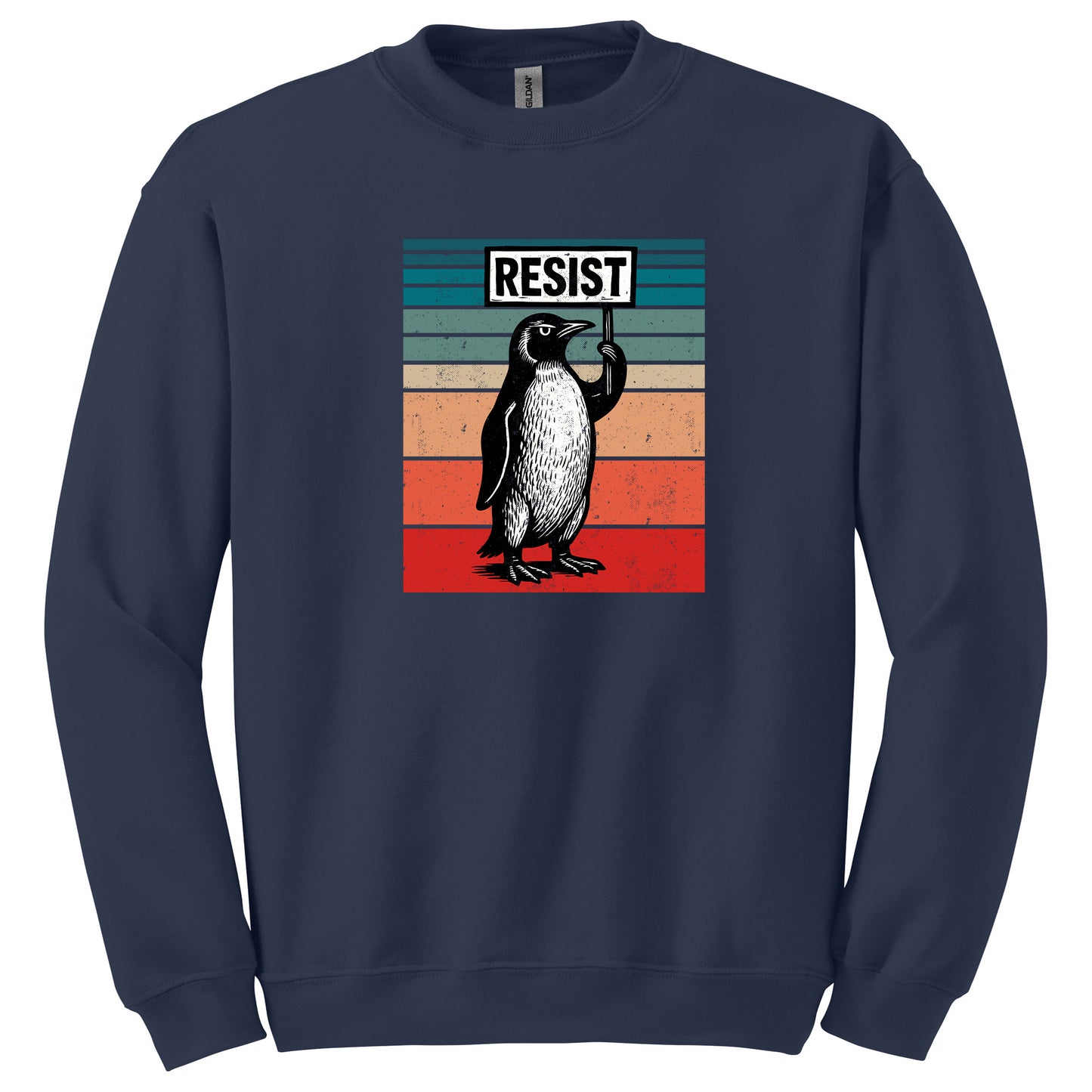 Penguins Resist Funny Shirt