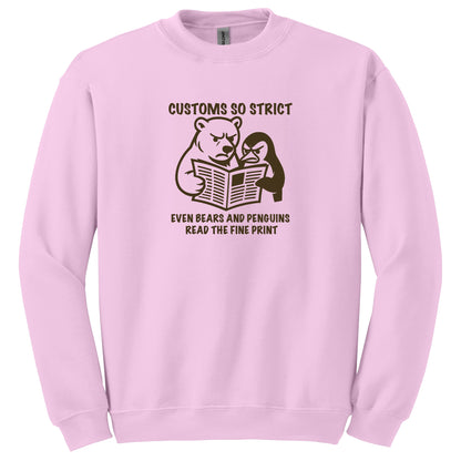 Customs so strict Penguins and Bears Resist Shirt