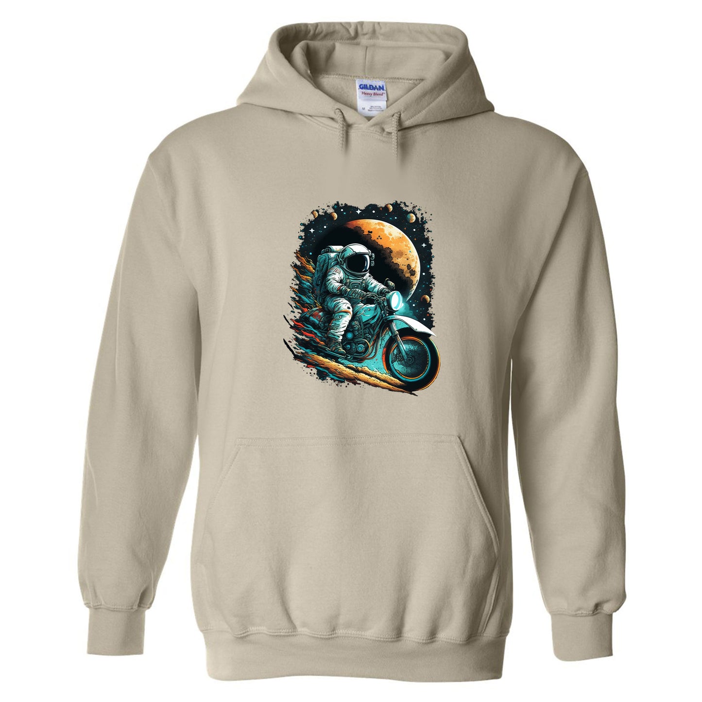 Astronaut Riding Motorcycle T-Shirt