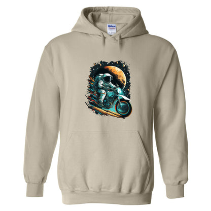 Astronaut Riding Motorcycle T-Shirt