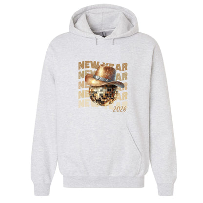 Disco Ball Cowboy Hat New Year Shirt