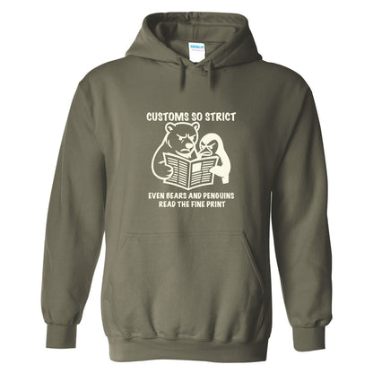 Customs so strict Penguins and Bears Resist Shirt
