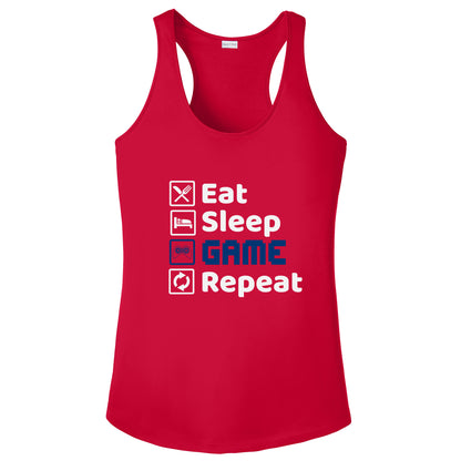 Eat Sleep Game Repeat Shirt