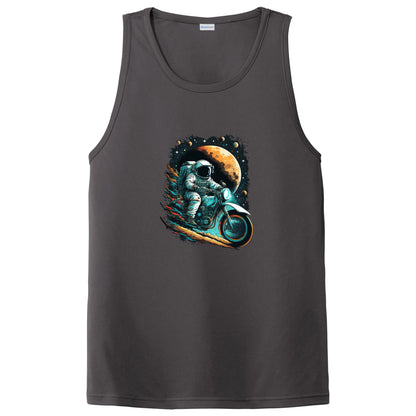 Astronaut Riding Motorcycle T-Shirt