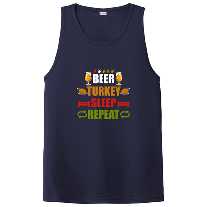Beer Turkey, Sleep, Repeat Thanksgiving Shirt