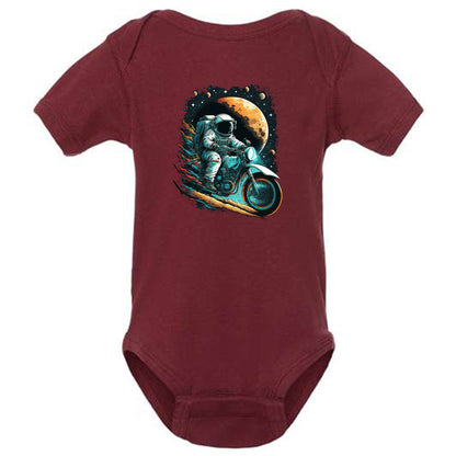 Astronaut Riding Motorcycle T-Shirt