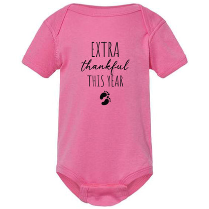 Extra Thankful This Year Pregnancy Announcement Shirt