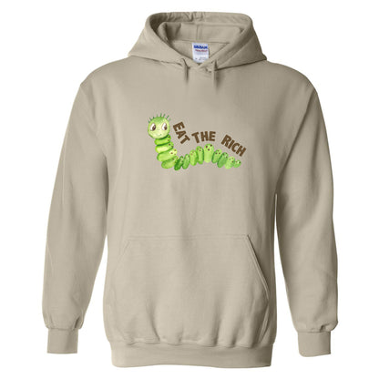 Eat The Rich Caterpillar Funny Weekend T-Shirt