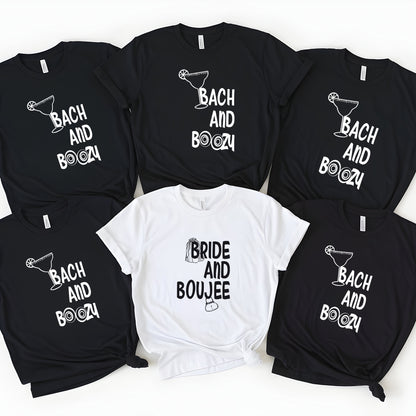Bride and Boujee - Bach and Boozie Shirt