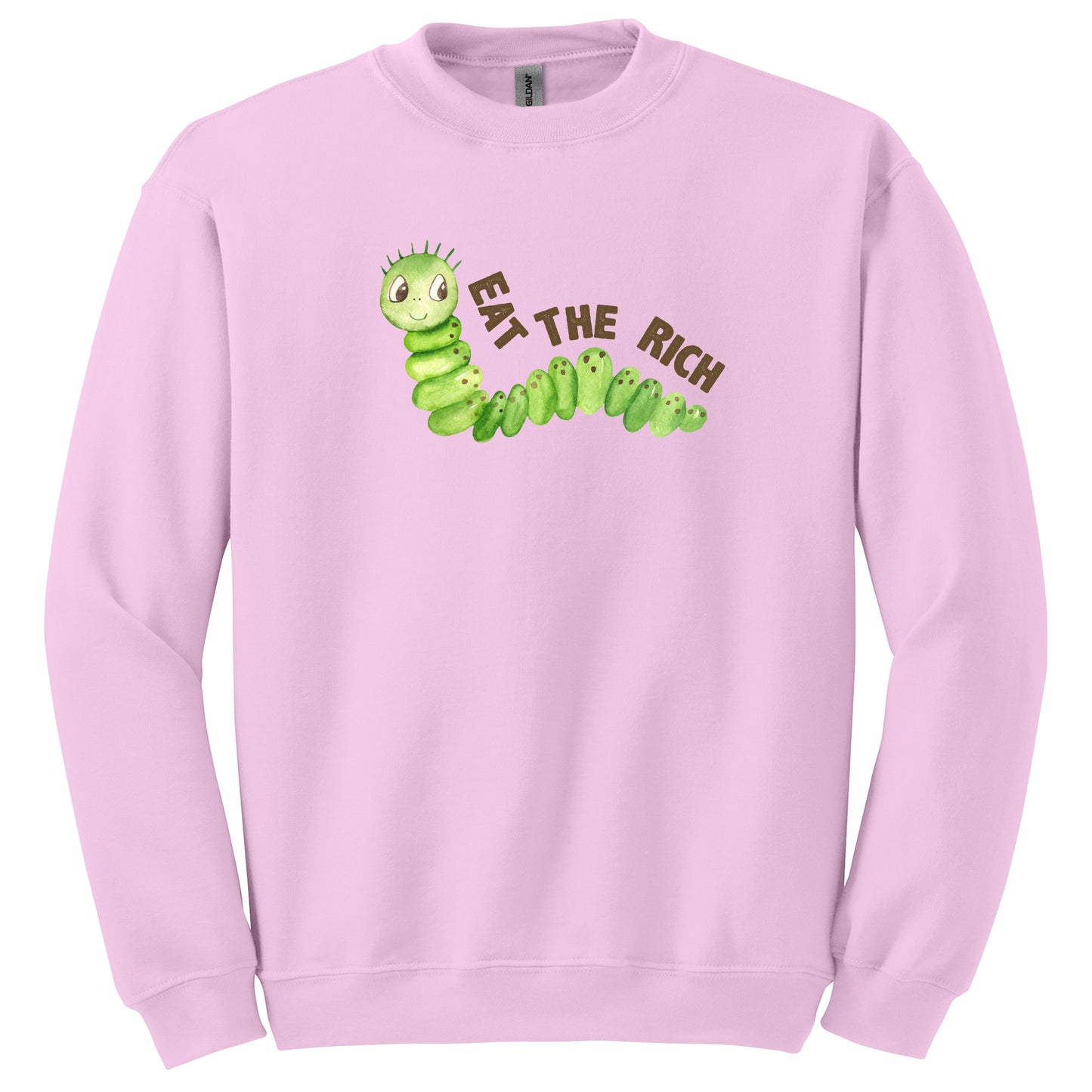 Eat The Rich Caterpillar Funny Weekend T-Shirt