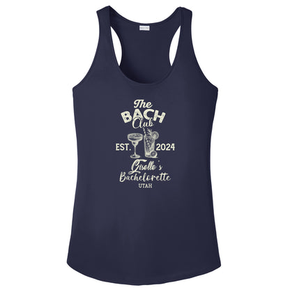 The Bach Club Custom Bach Maid of Honor Bridesmaid Bachelorette Party Shirts