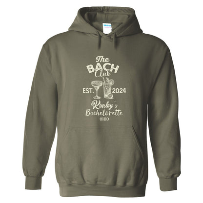 The Bach Club Custom Bach Maid of Honor Bridesmaid Bachelorette Party Shirts