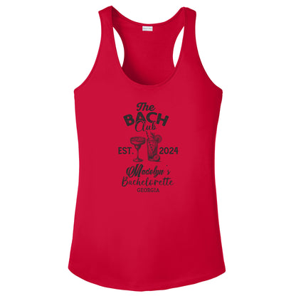 The Bach Club Custom Bach Maid of Honor Bridesmaid Bachelorette Party Shirts